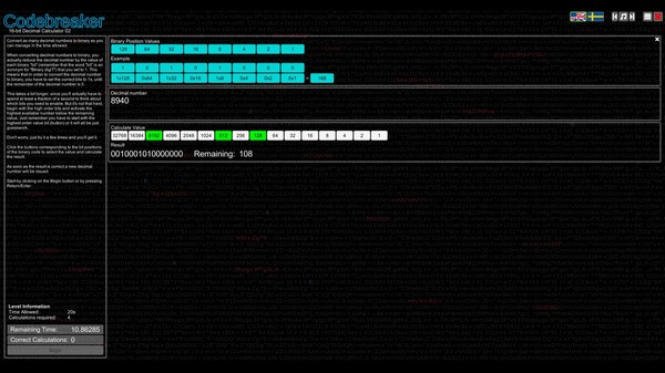 Screenshot z Codebreaker