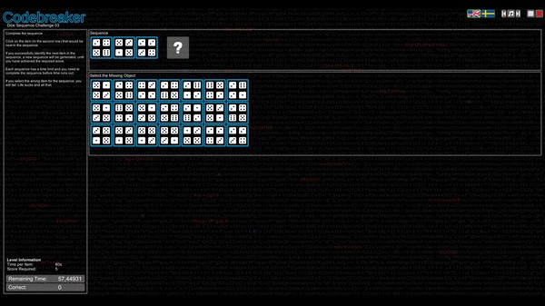 Screenshot z Codebreaker