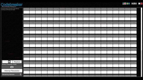 Screenshot z Codebreaker