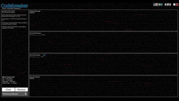 Screenshot z Codebreaker