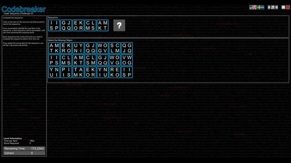 Screenshot z Codebreaker