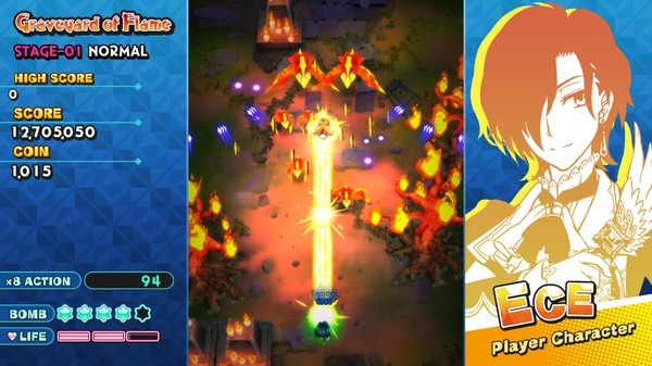 Screenshot z Sisters Royale: Five Sisters Under Fire