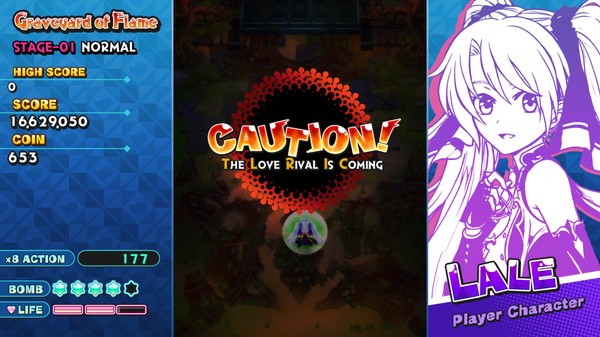 Screenshot z Sisters Royale: Five Sisters Under Fire