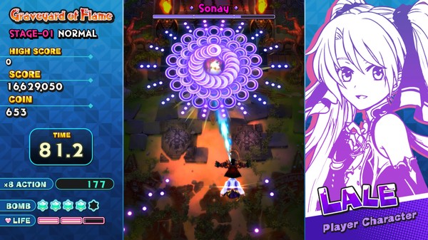 Screenshot z Sisters Royale: Five Sisters Under Fire