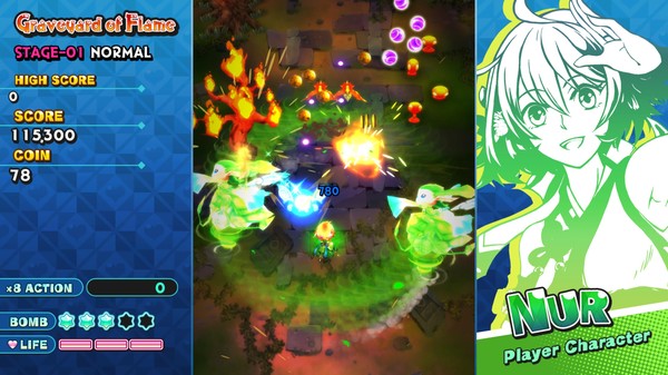 Screenshot z Sisters Royale: Five Sisters Under Fire