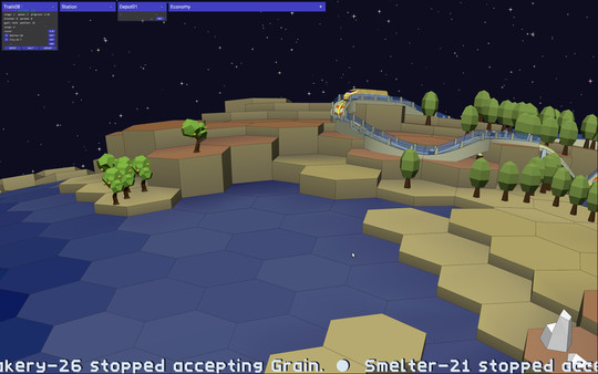 Screenshot z Hexa Trains
