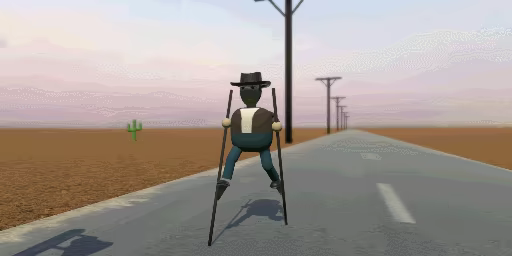 Stilt Fella video 1
