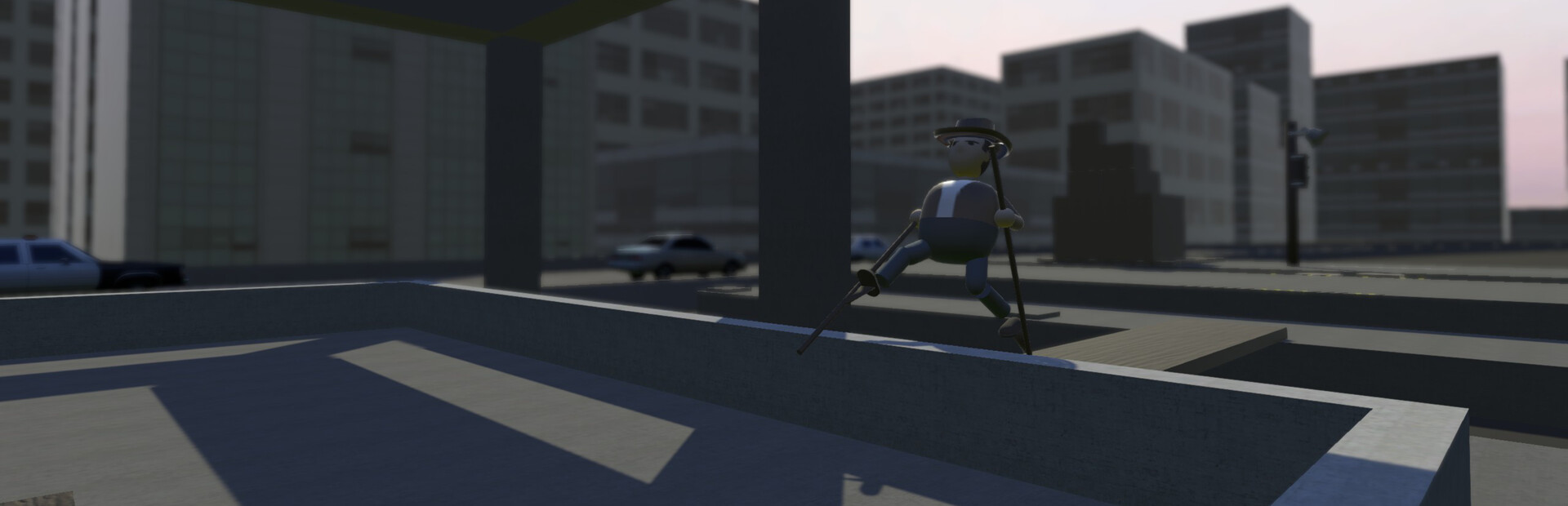 《高跷男踩竹马(Stilt Fella)》Build20210619