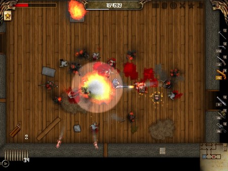 Screenshot z Larva Mortus