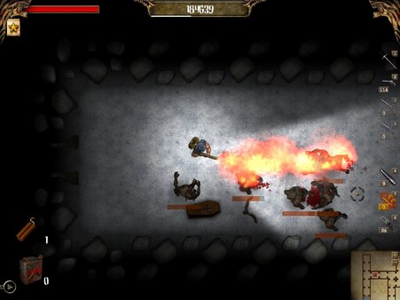 Screenshot z Larva Mortus