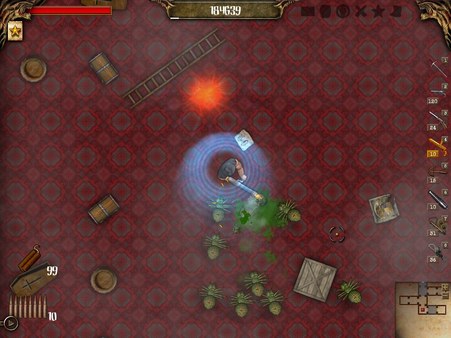 Screenshot z Larva Mortus