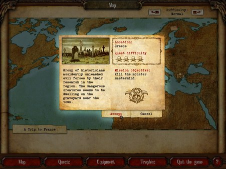 Screenshot z Larva Mortus