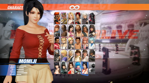 DOA6 Character Momiji + Debut Costume Set