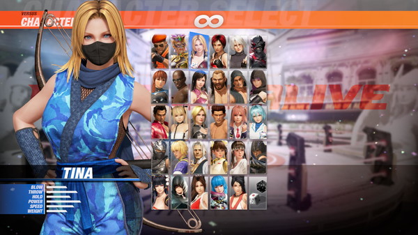 DOA6 Morphing Ninja Costume - Tina