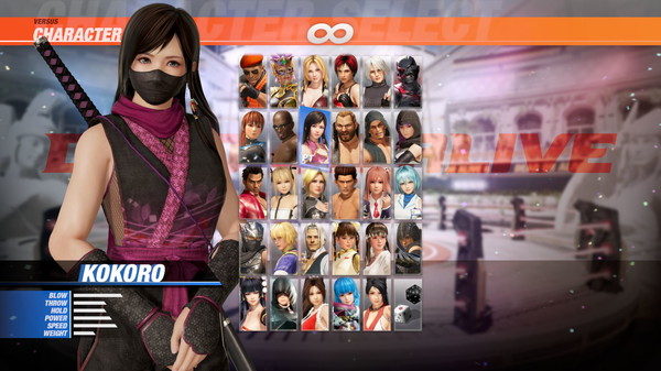 DOA6 Morphing Ninja Costume - Kokoro