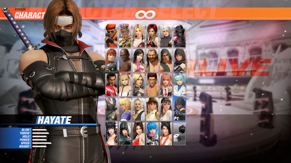 DOA6 Morphing Ninja Costume - Hayate