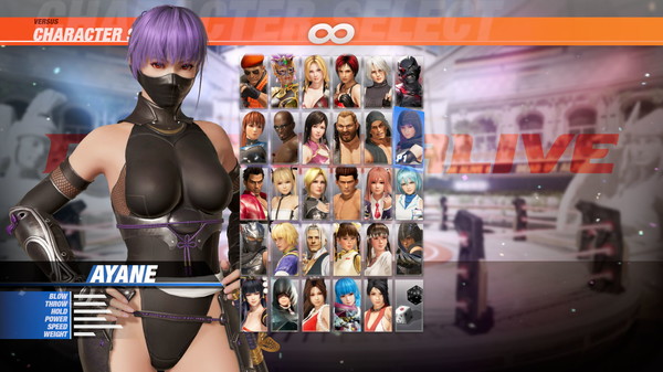 DOA6 Morphing Ninja Costume - Ayane