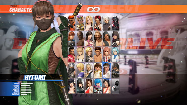 DOA6 Morphing Ninja Costume - Hitomi