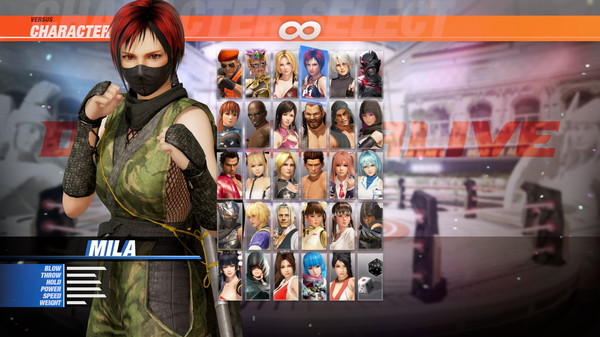 DOA6 Morphing Ninja Costume - Mila