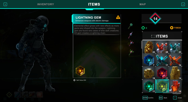 Screenshot z Dark Light