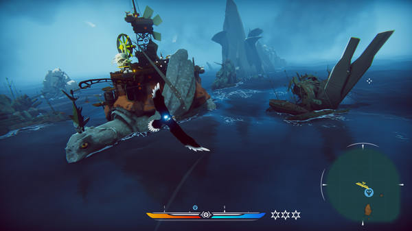 Screenshot z The Falconeer