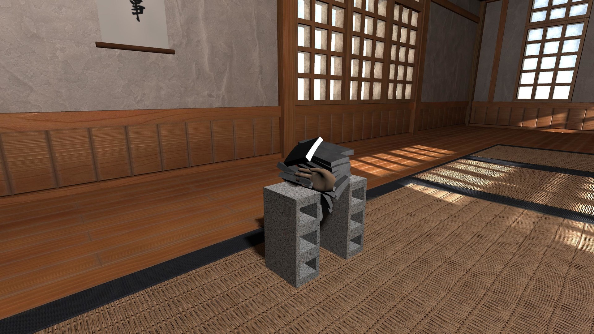 VR瓦割り / VR roof tile screenshot 5