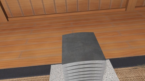 VR瓦割り / VR roof tile screenshot 1