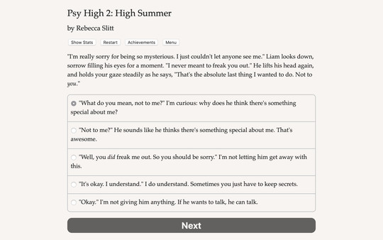 Screenshot z Psy High 2: High Summer