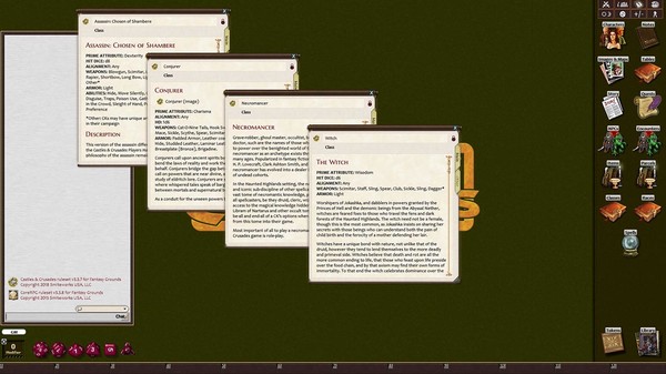 Fantasy Grounds - Castles & Crusades Player's Guide to the Haunted Highlands (C&C)