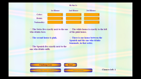 Zebra Logic Master Screenshot