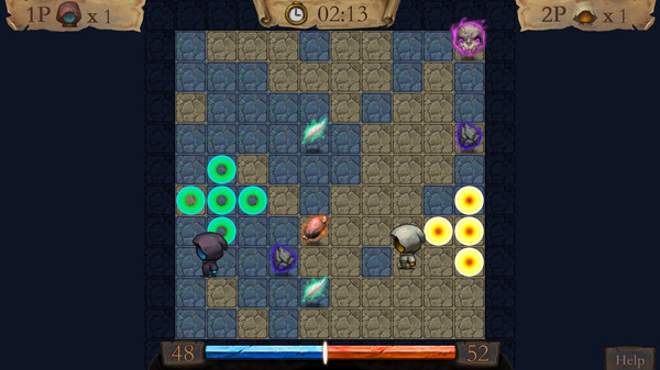 Screenshot z Grab the Mask