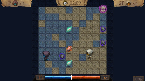 Screenshot z Grab the Mask