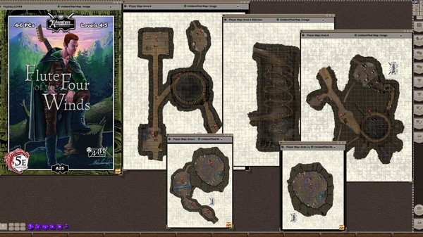 Fantasy Grounds - A25: Flute of the Four Winds (5E)