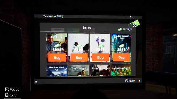 Screenshot z Internet Cafe Simulator