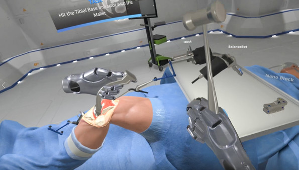 Ghost Productions: Wraith VR Total Knee Replacement Surgery Simulation screenshot 4