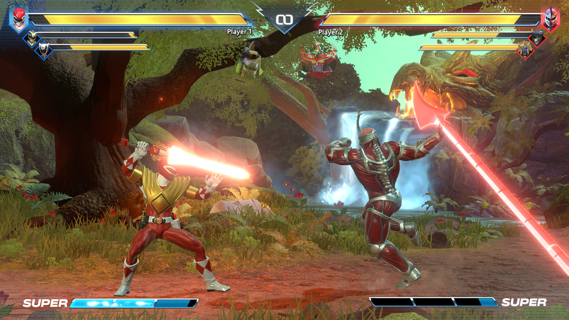 Power Rangers: Battle for the Grid - MMPR Red Dragon Shield Skin Featured Screenshot #1