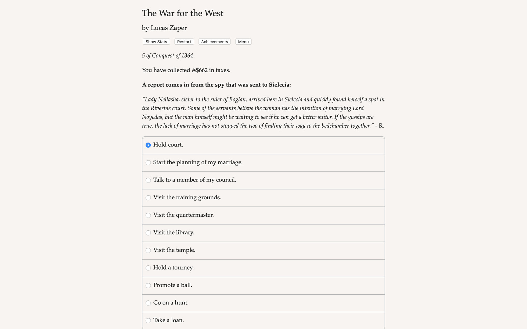 The War for the West Featured Screenshot #1