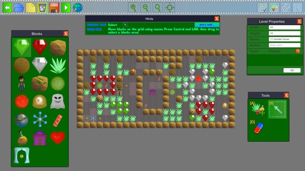 Screenshot z Gem Collector Screenshot z Gem Collector