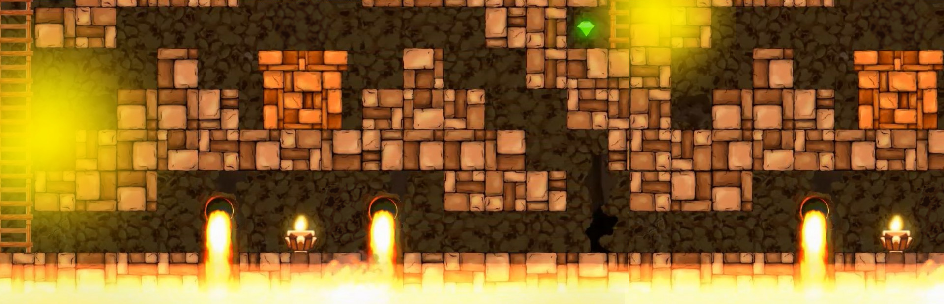 Fiery catacombs