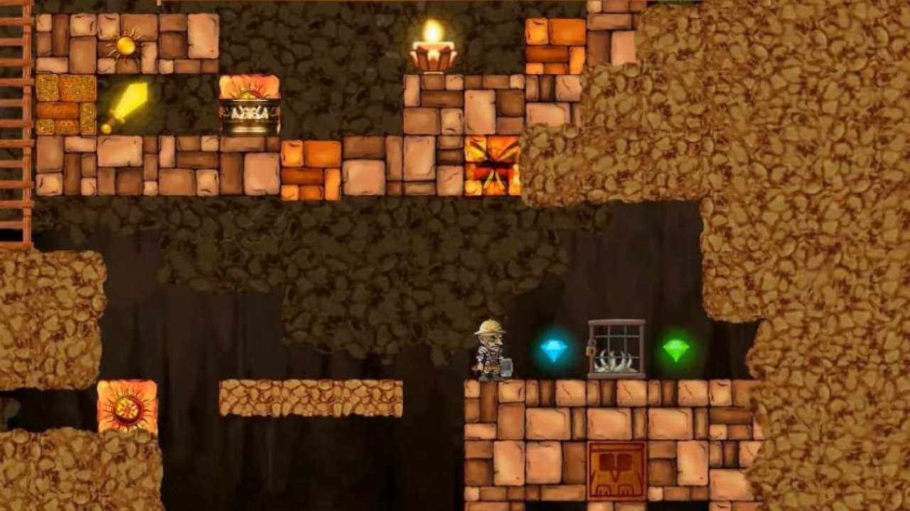 Fiery catacombs screenshot #1