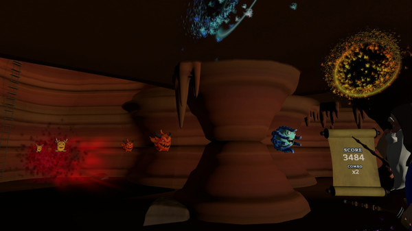Screenshot z Rhythm Mage VR