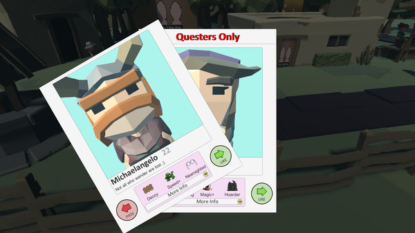 Screenshot z Heroes Swipe Right