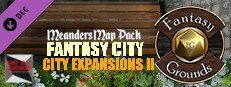 Fantasy Grounds - Meander Map Pack City Expansions II (Map Pack) Small Capsule Image