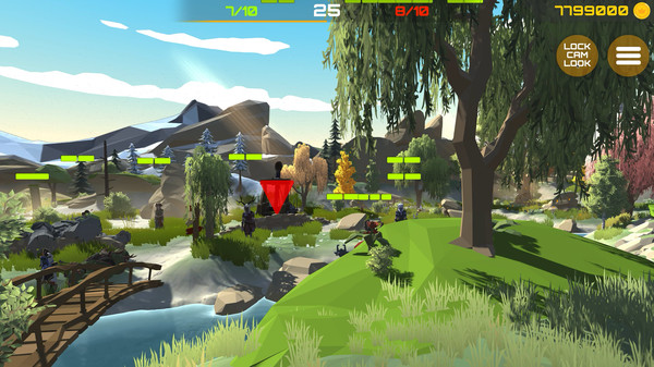 Screenshot z CATAPULT BATTLE SIMULATOR!