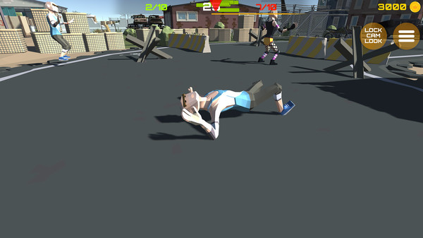 Screenshot z CATAPULT BATTLE SIMULATOR!