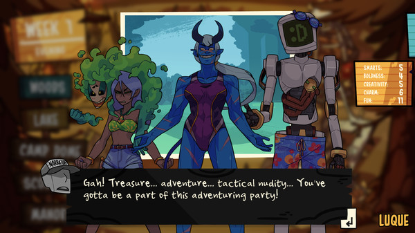 Screenshot z Monster Prom 2: Monster Camp