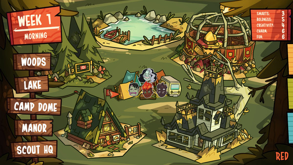 Screenshot z Monster Prom 2: Monster Camp