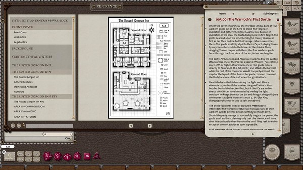 Fantasy Grounds - Fifth Edition Fantasy #4: War-Lock (5E)