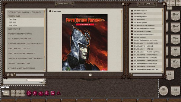 Fantasy Grounds - Fifth Edition Fantasy #4: War-Lock (5E)