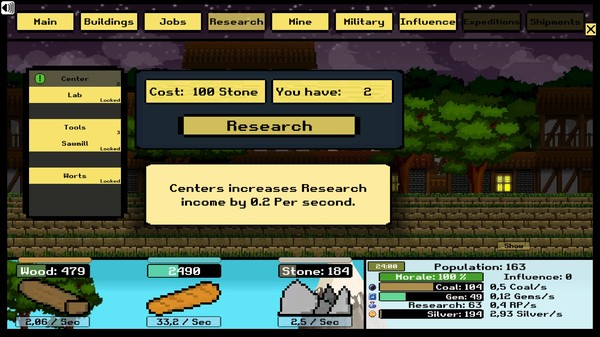 Screenshot z Gericonia 2 Screenshot z Gericonia 2